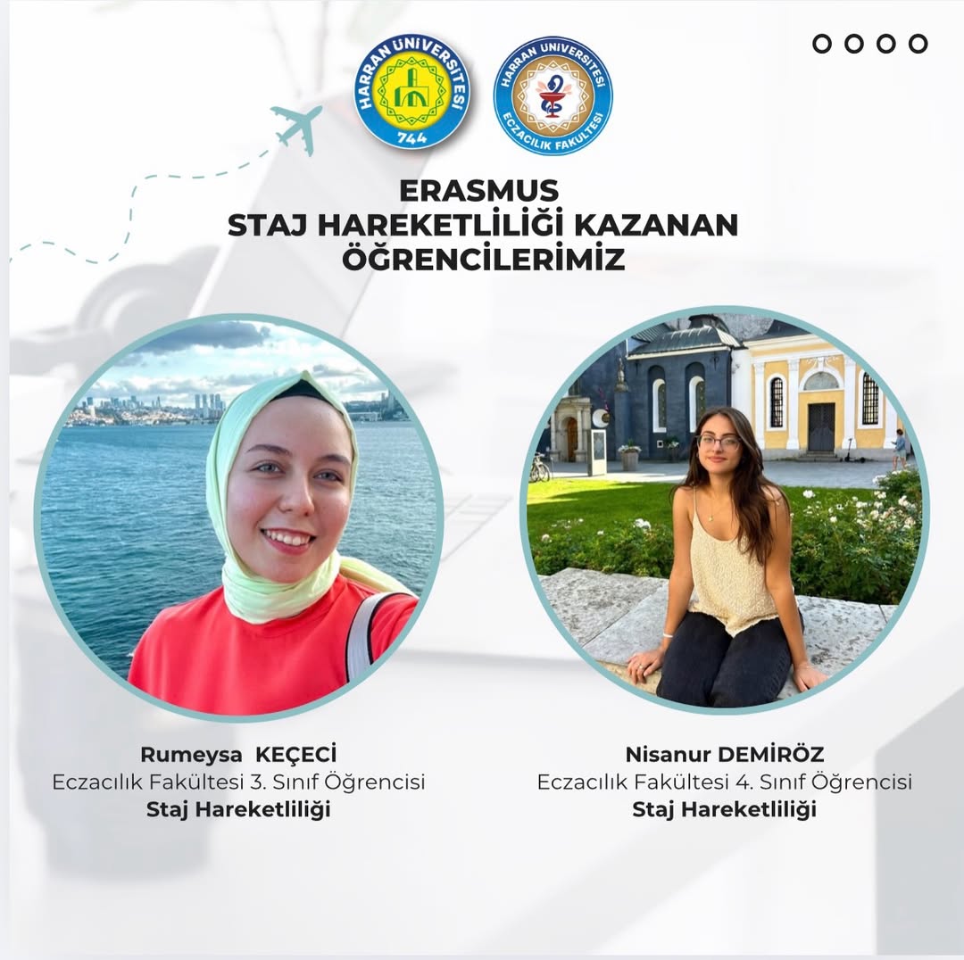 Erasmus Staj Hareketliliği Kazanan Öğrencilerimiz
